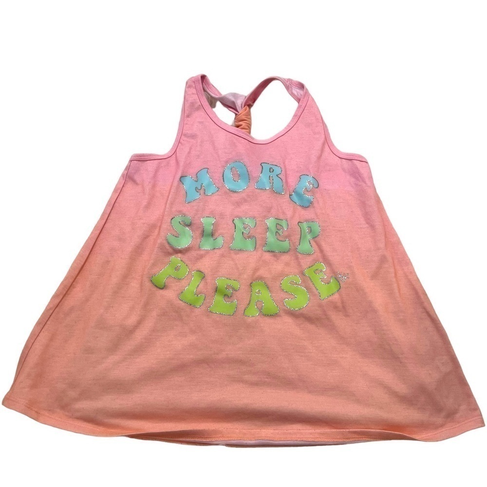 Justice Sleep Tank Top More Sleep Please